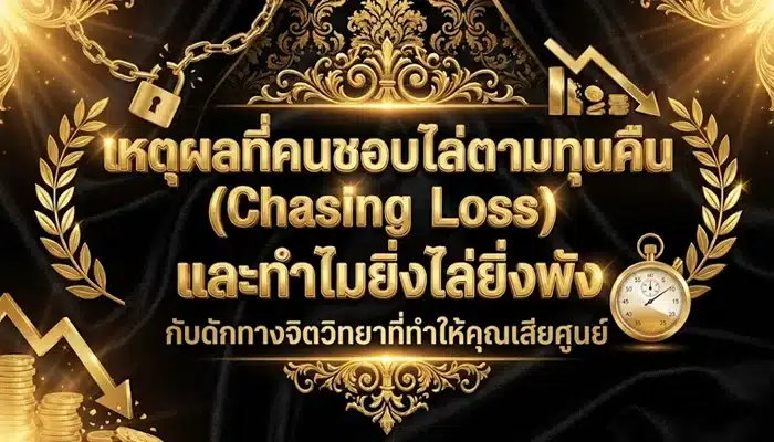 เหตุผลที่คนชอบไล่ตามทุนคืน (Chasing Loss) และทำไมยิ่งไล่ยิ่งพัง
